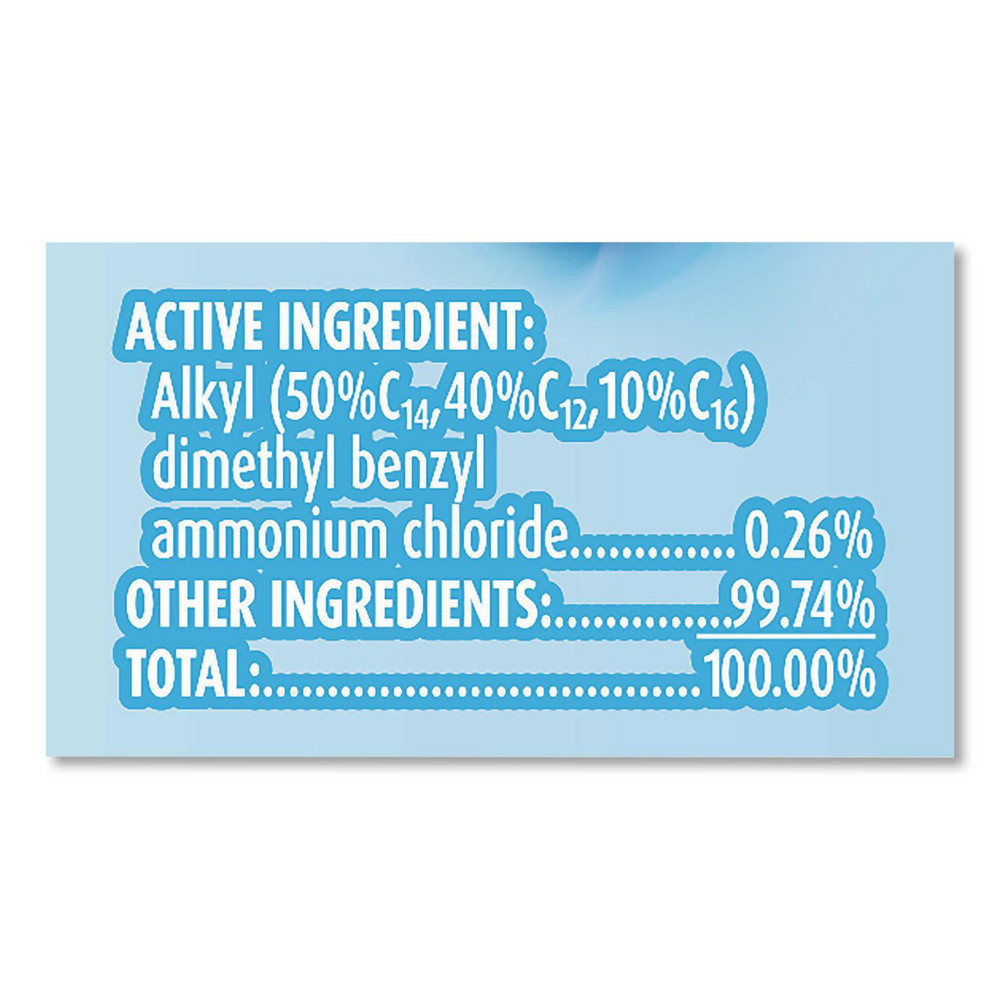 Lysol Disinfecting Wipes, 1-Ply, 7 x 7.25, Crisp Linen, White, 80 Wipes/Canister - RAC89346