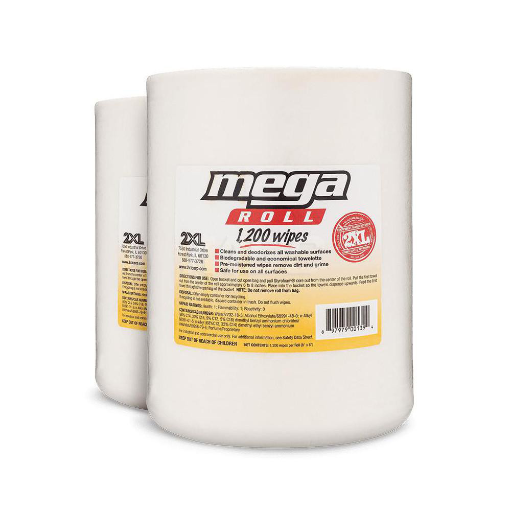 2XL 2XL  ESD/Antistatic Cleaning Wipes: Pre-Moistened, 1200 Ct - 2XL-420