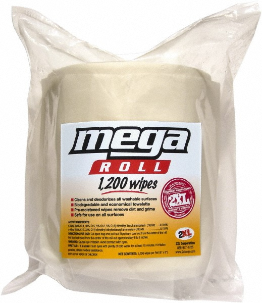 2XL 2XL  ESD/Antistatic Cleaning Wipes: Pre-Moistened, 1200 Ct - 2XL-420