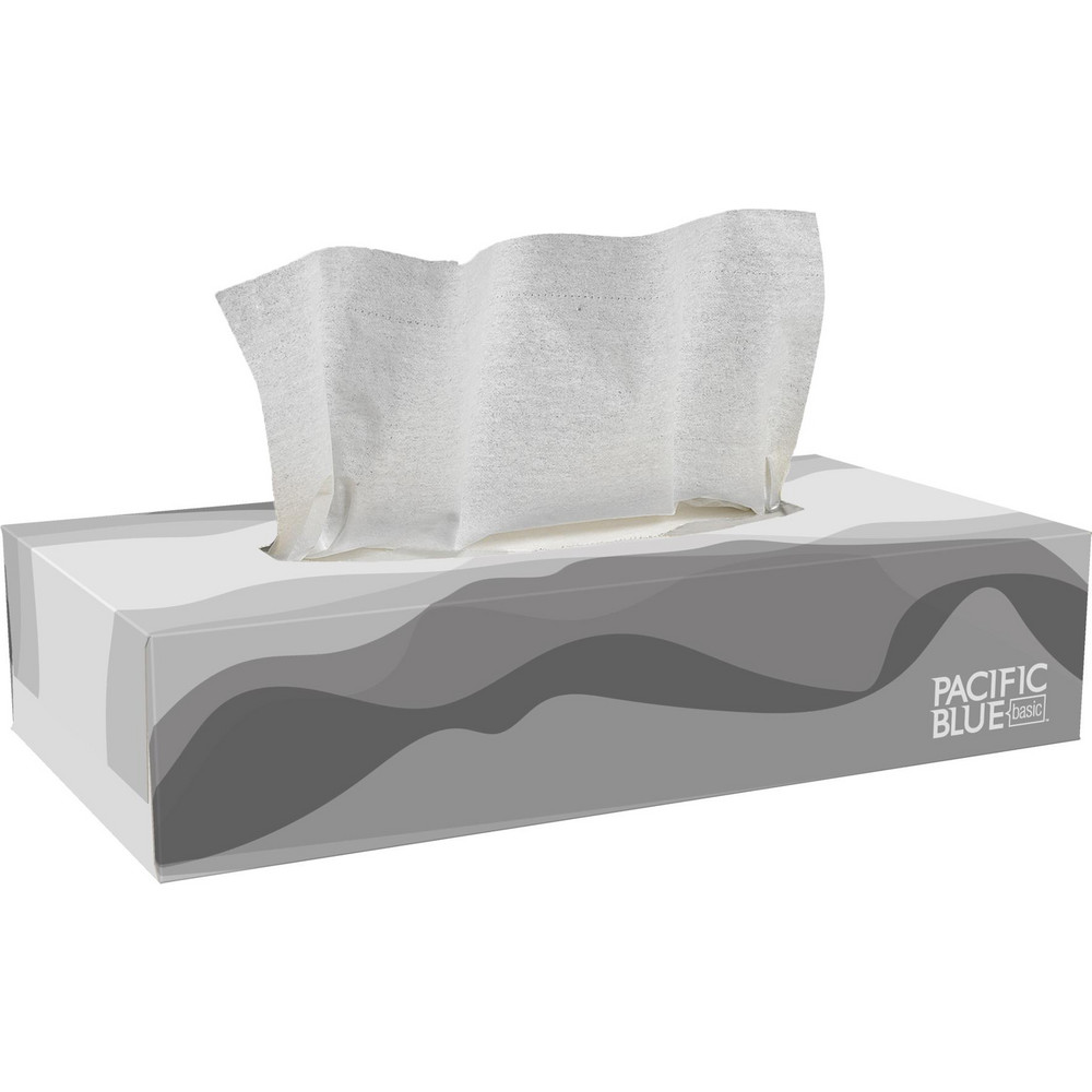 Kleenex Facial Tissue: Flat Box, No, 100, White - 6001199/6001199