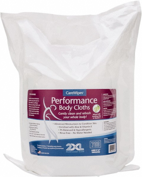 2XL CareWipes   Cleaning Wipes: Pre-Moistened, 700 Ct - 2XL-436