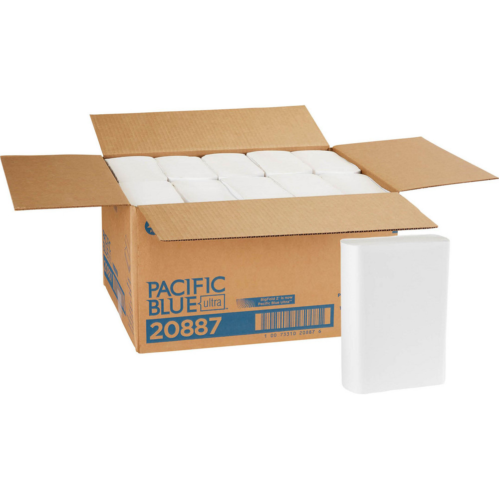 Georgia Pacific Pacific Blue Ultra Bigfold Z Premium Paper Towels, White - 20887