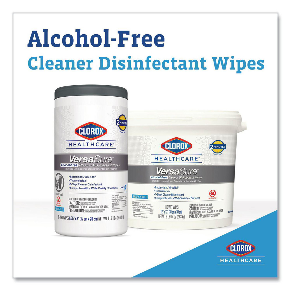 Clorox Healthcare Clorox Healthcare Disinfecting Wipes: Pre-Moistened, 85 Ct - CLO31757