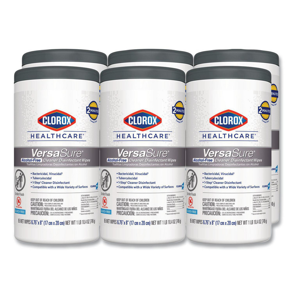 Clorox Healthcare Clorox Healthcare Disinfecting Wipes: Pre-Moistened, 85 Ct - CLO31757