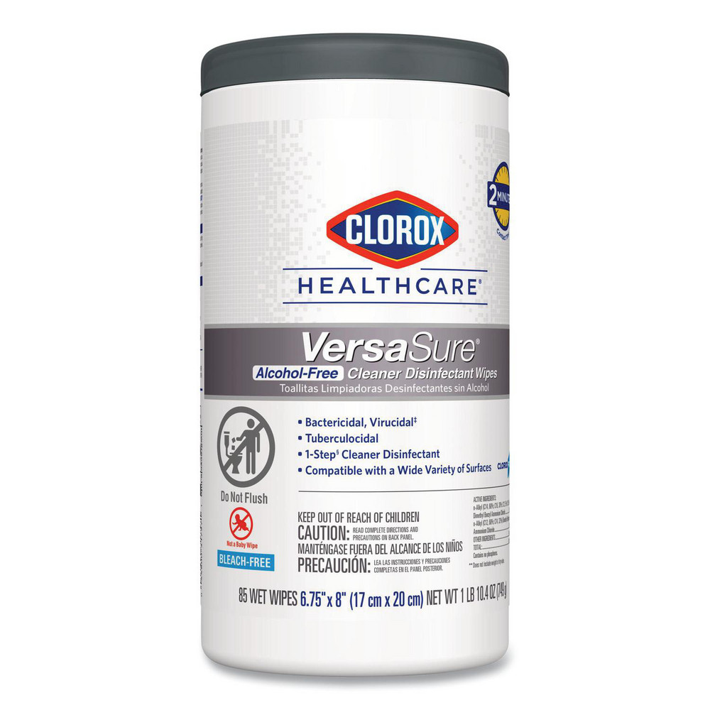 Clorox Healthcare Clorox Healthcare Disinfecting Wipes: Pre-Moistened, 85 Ct - CLO31757