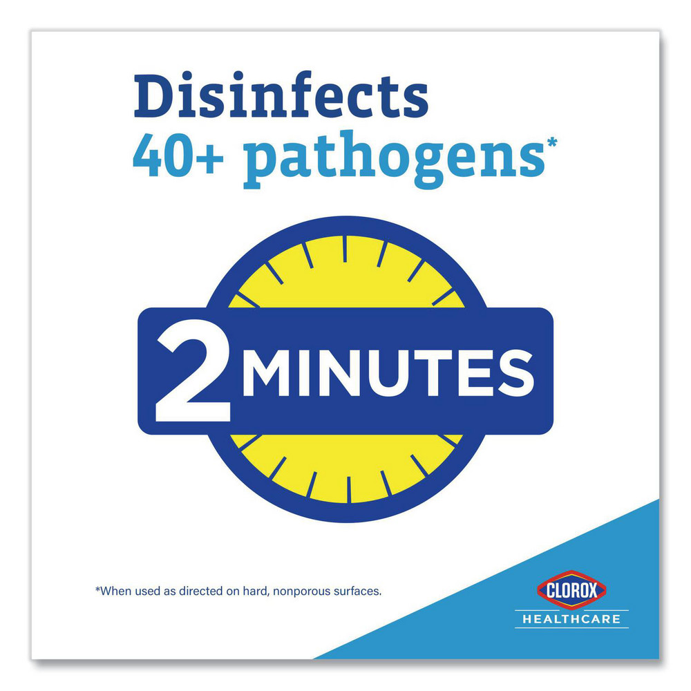Clorox Healthcare Clorox Healthcare Disinfecting Wipes: Pre-Moistened, 85 Ct - CLO31757