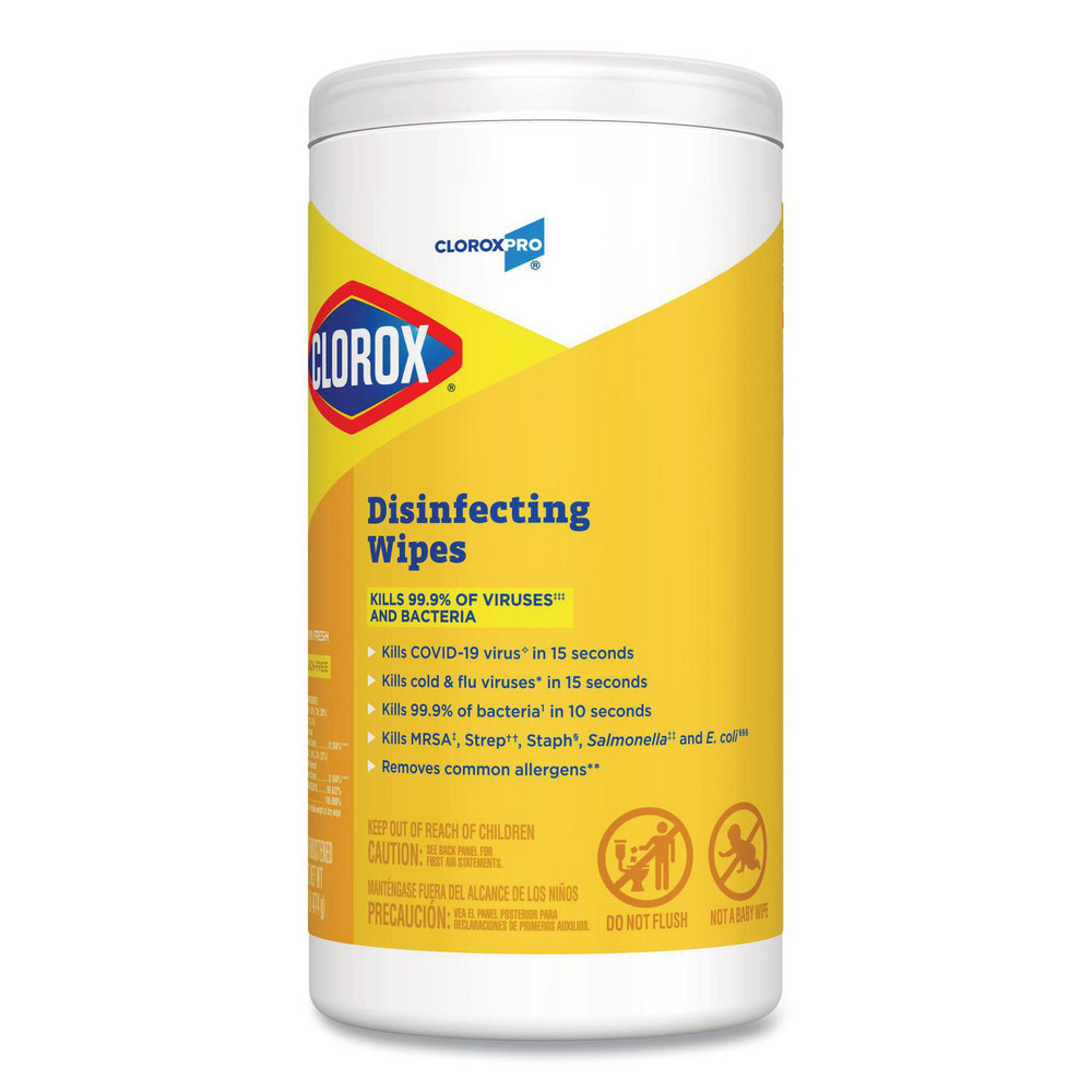 Clorox Clorox   Disinfecting Wipes: Pre-Moistened, 75 Ct - CLO15948CT