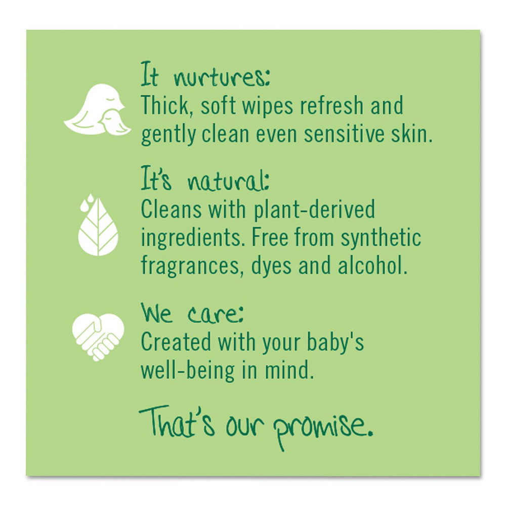 Seventh Generation Seventh Generation Baby Wipes: Pre-Moistened, 256 Ct - SEV34219CT