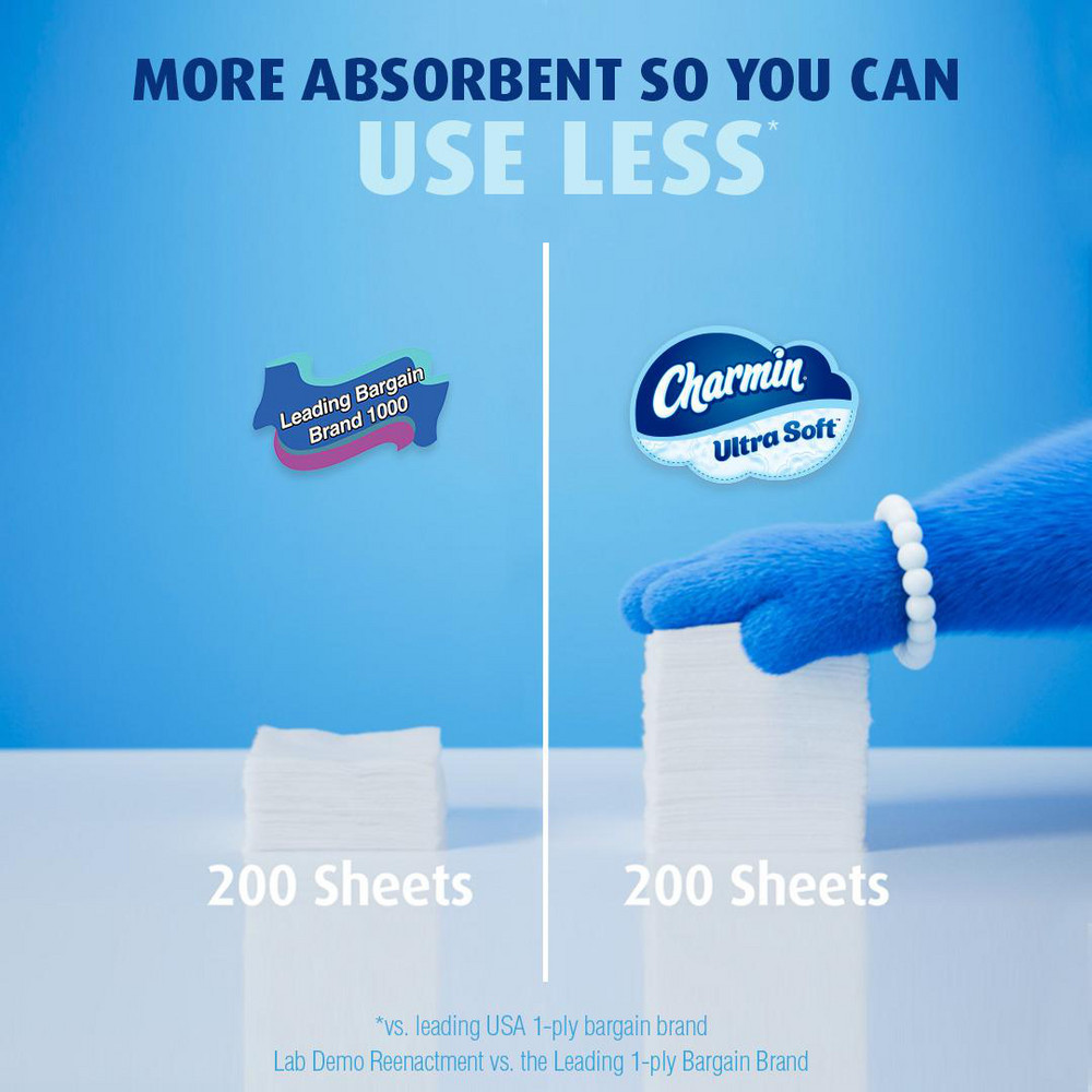Charmin Charmin Ultra Soft Toilet Paper, Mega Roll, 18 Count - PGC08797