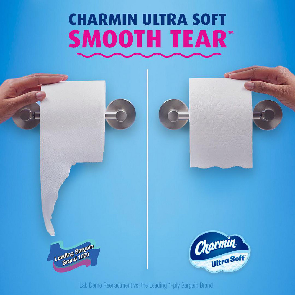 Charmin Charmin Ultra Soft Toilet Paper, Mega Roll, 18 Count - PGC08797