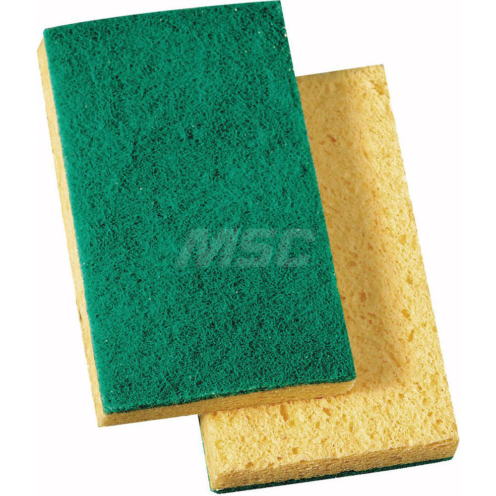 Boardwalk Sponges & Scouring Pads: Pad Type: Scouring Sponge; Scour Type: Clean; Material: Mineral, Resin, Cellulose; Thickness (Inch): 3/4 - BWK174
