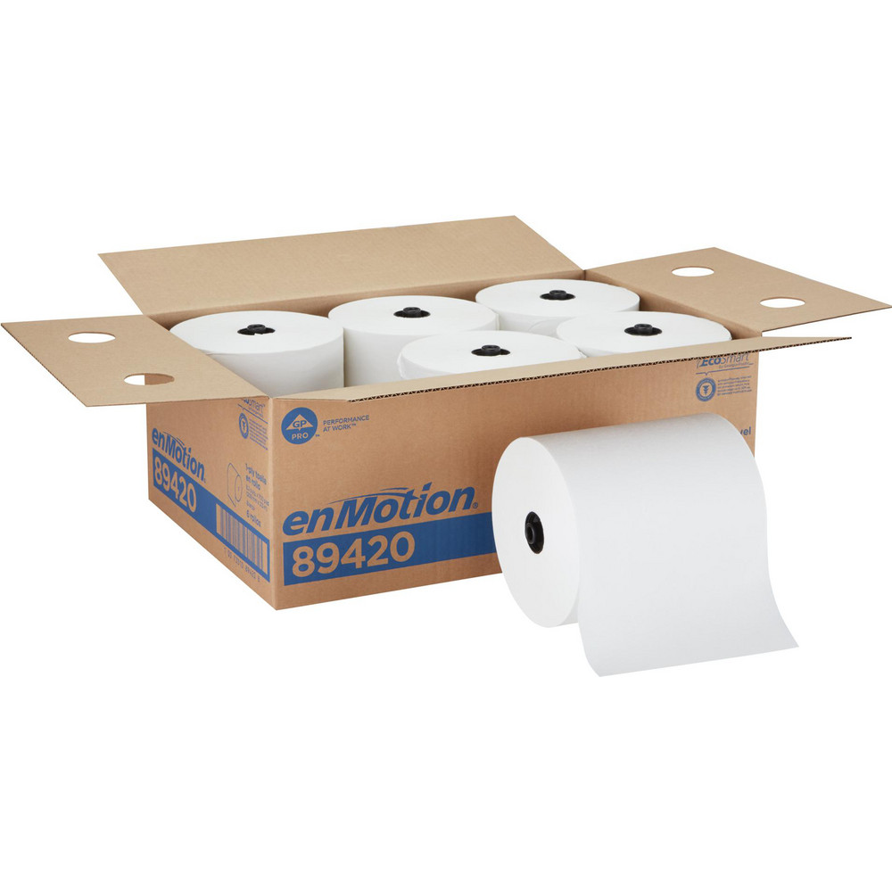 Georgia Pacific Enmotion 8" Paper Towel Rolls, White - 89420