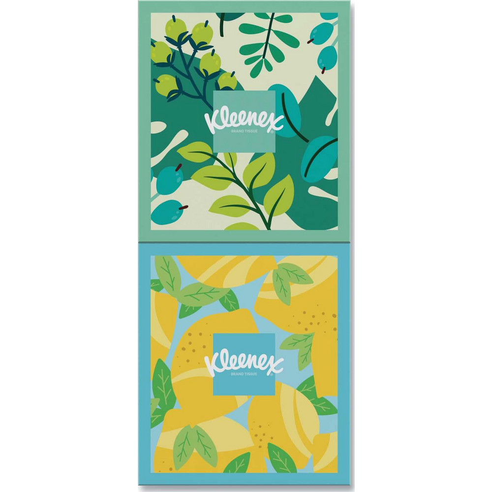 Kleenex Lotion Facial Tissue, 3-Ply, White, 60 Sheets/Box, 4 Boxes/Pack, 8 Packs/Carton - KCM54289