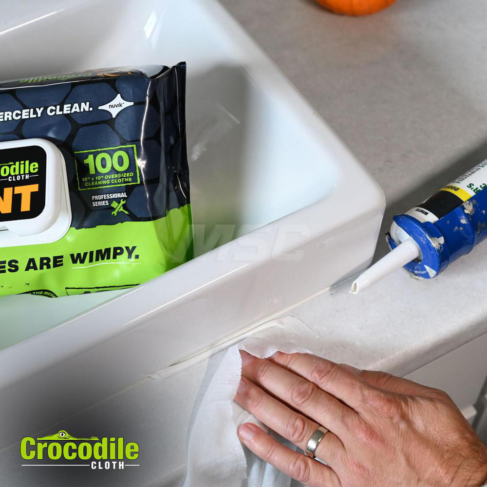 Crocodile Cloth Crocodile Cloth   Cleaning Wipes: Pre-Moistened, 100 Ct - 6920