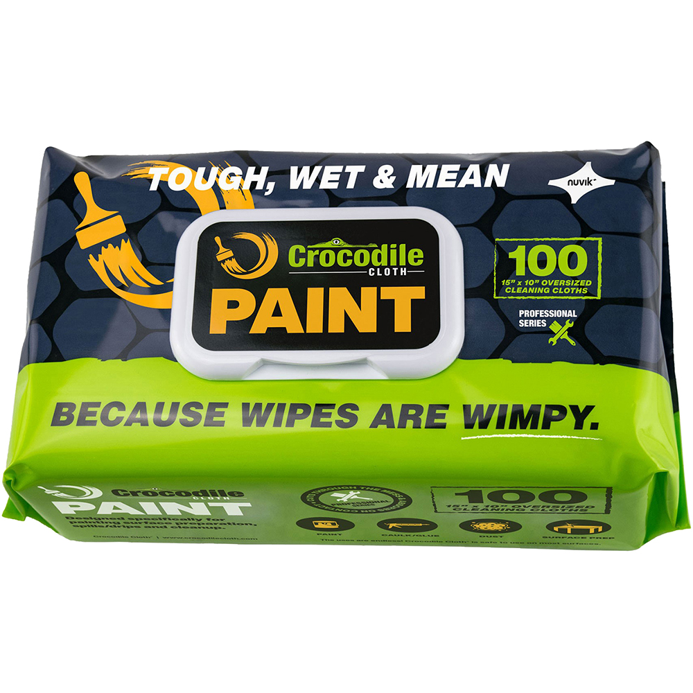 Crocodile Cloth Crocodile Cloth   Cleaning Wipes: Pre-Moistened, 100 Ct - 6920