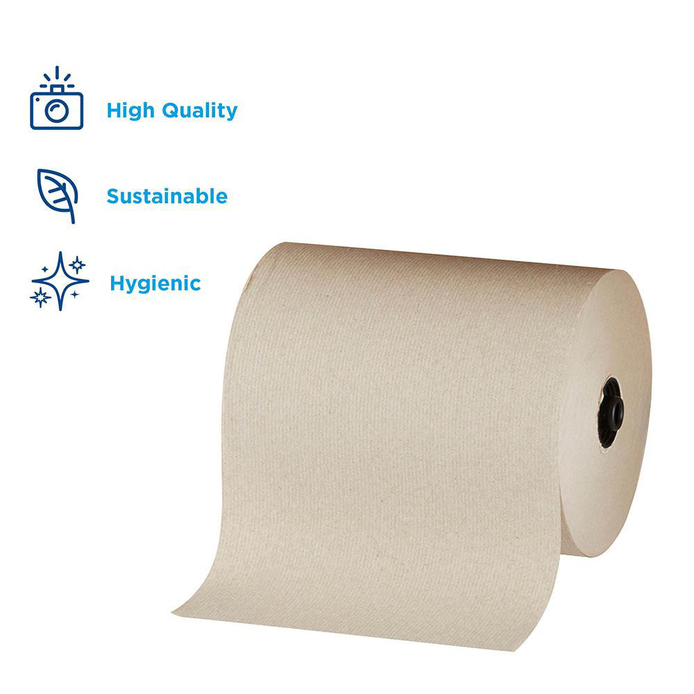 Georgia Pacific Enmotion Flex Recycled Paper Towel Rolls, Brown - 89740