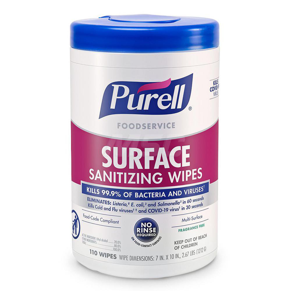 PURELL® PURELL Hand Sanitizing Wipes, 1200 Count Refill for PURELL High Capacity Wipes Dispensers, 2/Pack - 9118-02