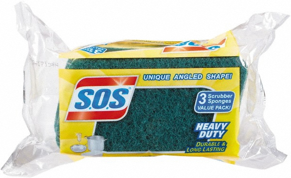 3M Scotch-Brite® Dobie ™ All Purpose Pad 720-XL, 5.2 in x 3.6 in x 0.5 in(132 mm x 91 mm x 12 mm) - 7100211913
