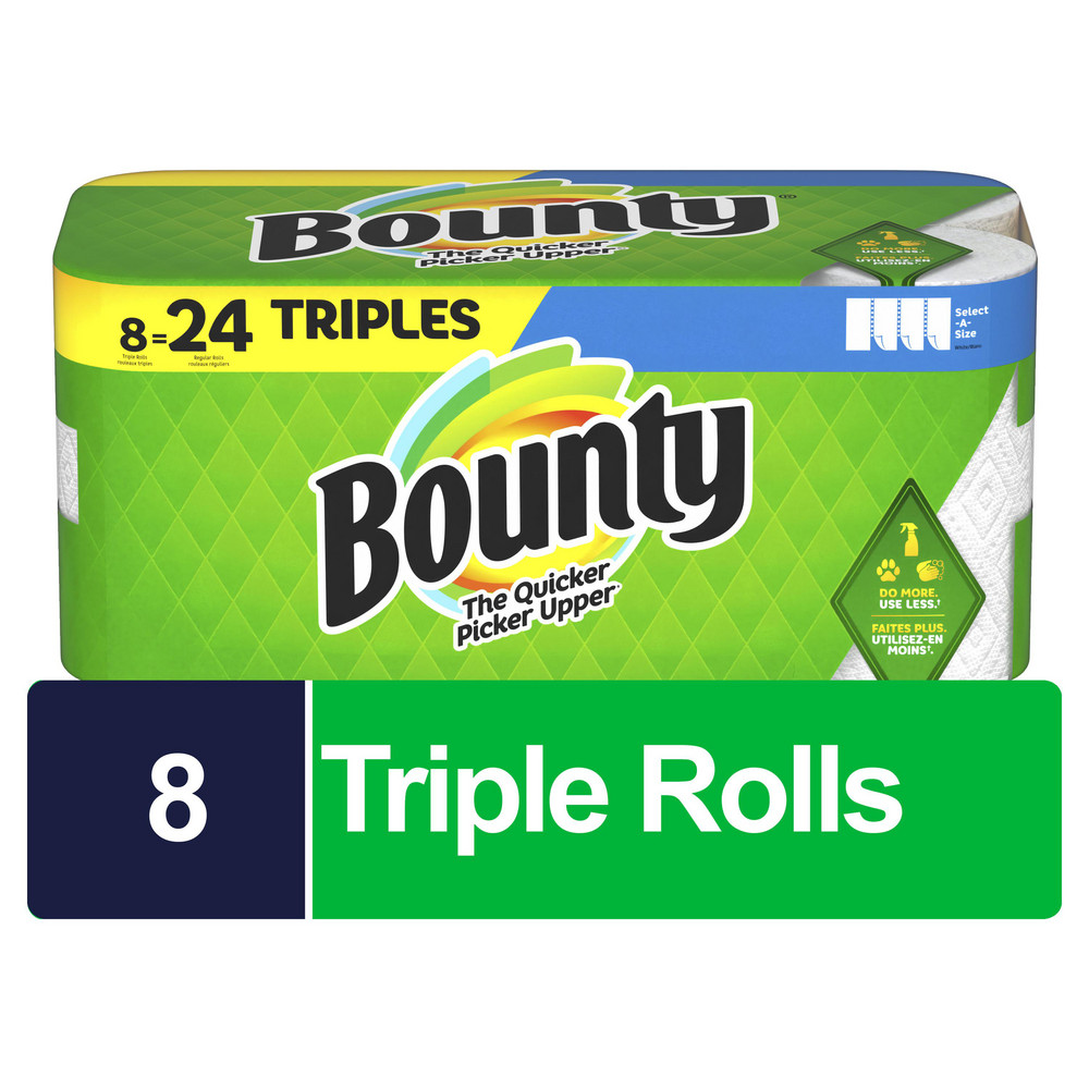 Scott Kitchen Paper Towels (41482), with Fast-Drying Absorbency Pockets™, White, Perforated Standard Paper Towel Rolls - 41482