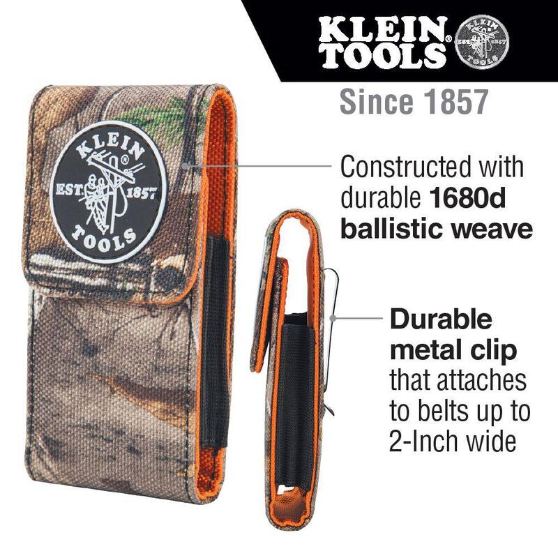 Klein Tools 1-Pocket X-Large Phone Holster Camo - 55564