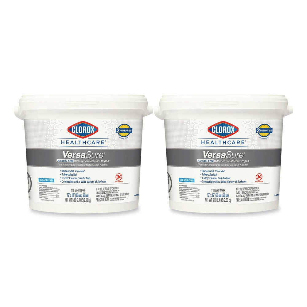 Clorox Healthcare Clorox Healthcare Disinfecting Wipes: Pre-Moistened, 110 Ct - CLO31759