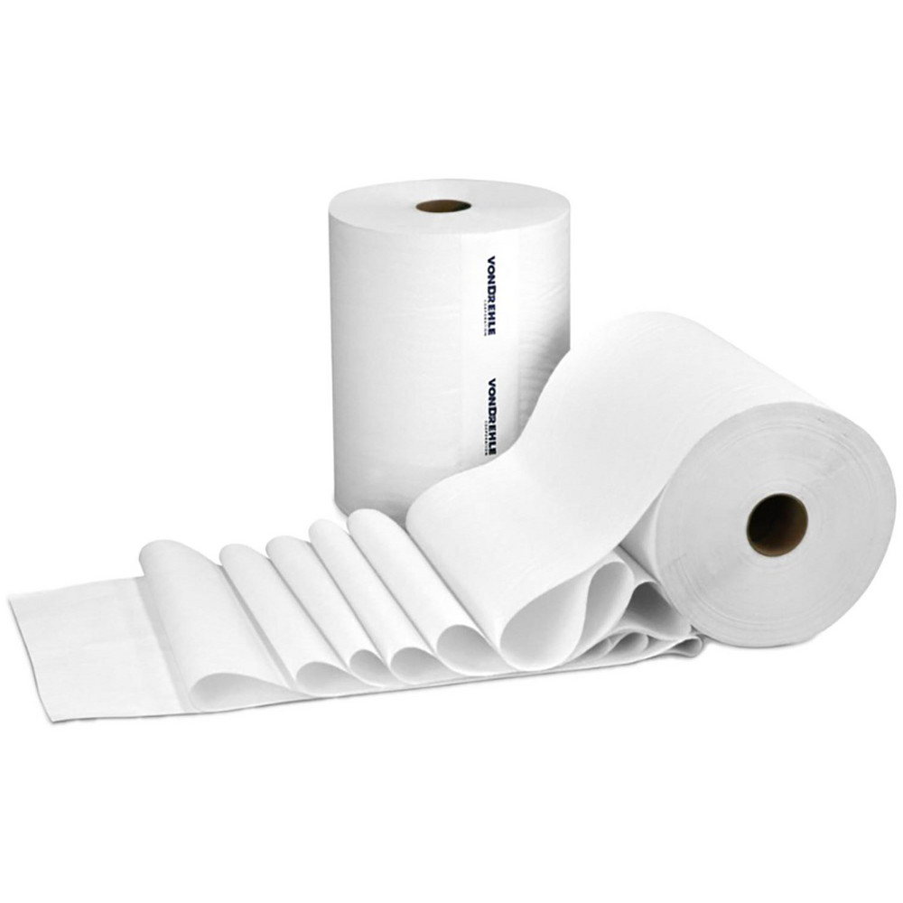 Value Collection Paper Towels: Hard Roll, 6 Rolls per Case, Roll, 1.000 Ply, White, Recycled Fiber - NP-680010 EWP
