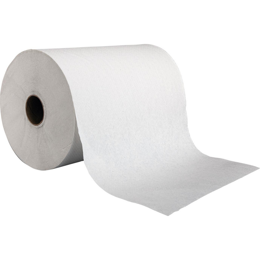 Value Collection Paper Towels: Hard Roll, 6 Rolls per Case, Roll, 1.000 Ply, White, Recycled Fiber - NP-680010 EWP