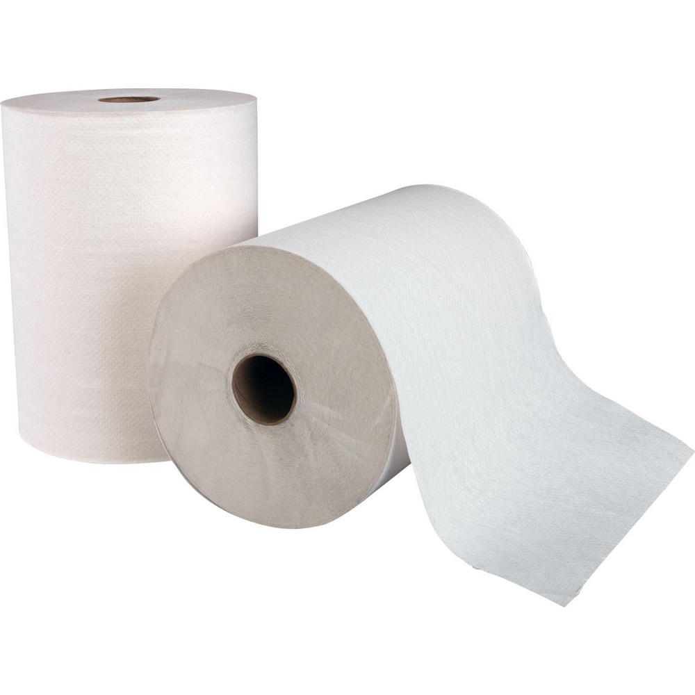 Value Collection Paper Towels: Hard Roll, 6 Rolls per Case, Roll, 1.000 Ply, White, Recycled Fiber - NP-680010 EWP