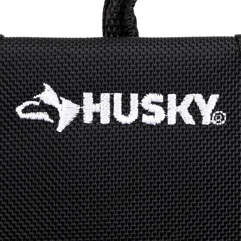 Husky 2 in. Quick Release Work Tool Belt with 5.5 in. 4-Barrel Tool Belt Pouch - HD00131-TH-BD