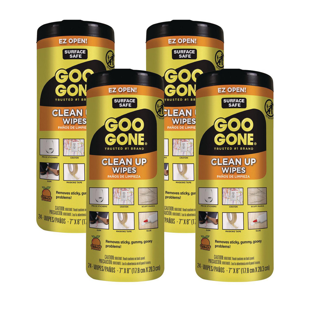 Goo Gone Goo Gone General Purpose Wipes: Pre-Moistened, 24 Ct - WMN2000