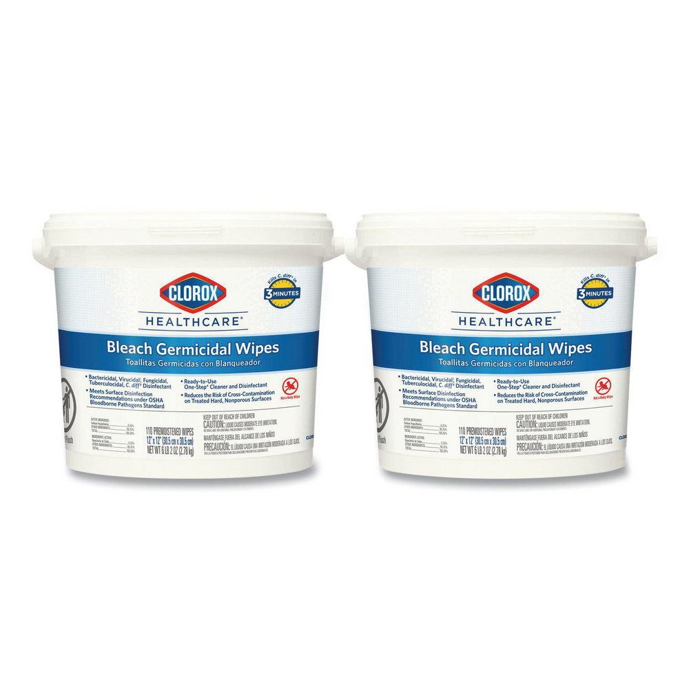 Clorox Healthcare Clorox Healthcare Disinfecting Wipes: Pre-Moistened, 150 Ct - CLO69150