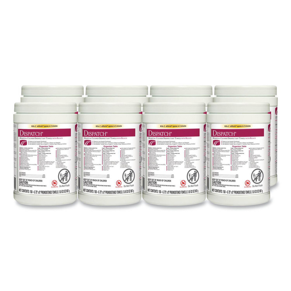 Clorox Healthcare Clorox Healthcare Disinfecting Wipes: Pre-Moistened, 150 Ct - CLO69150