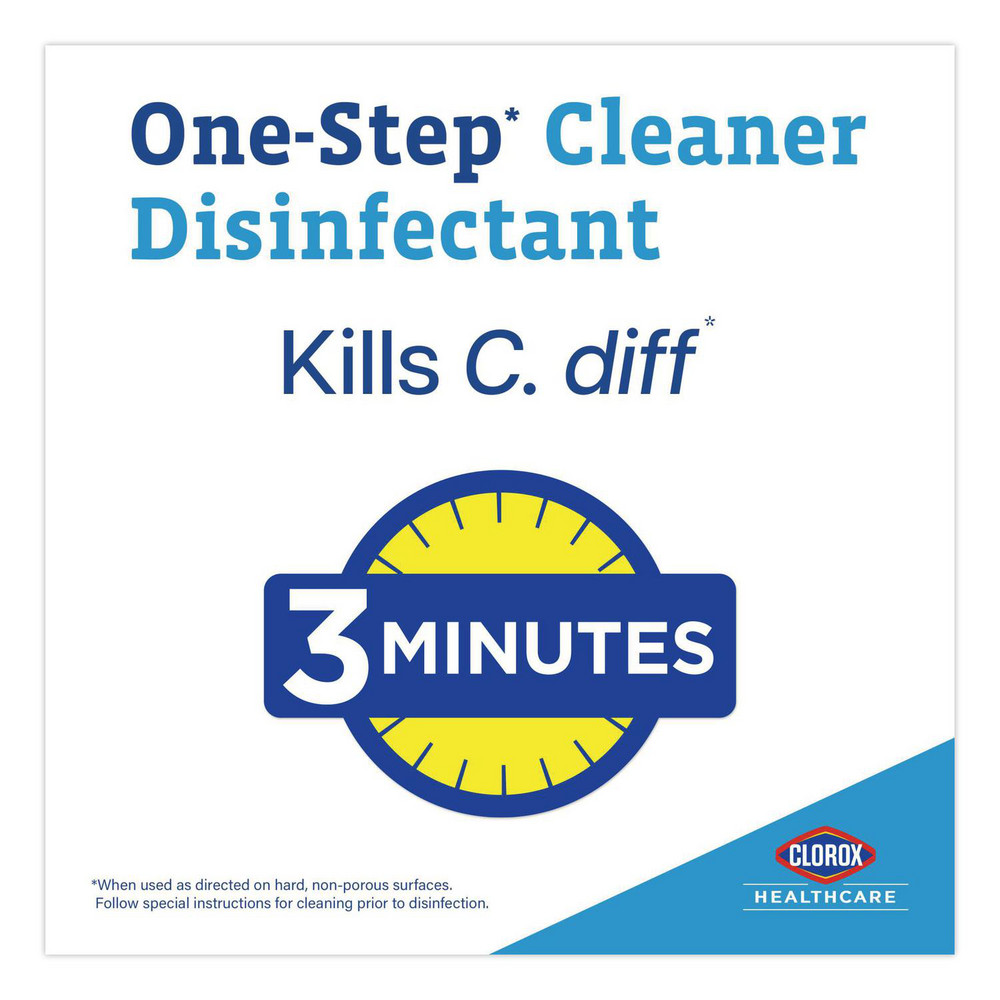 Clorox Healthcare Clorox Healthcare Disinfecting Wipes: Pre-Moistened, 150 Ct - CLO69150