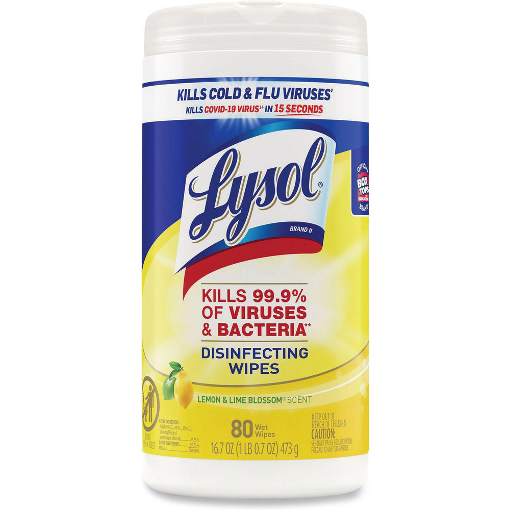 Lysol Lysol Disinfecting Wipes: Pre-Moistened, 35 Ct - RAC82159CT