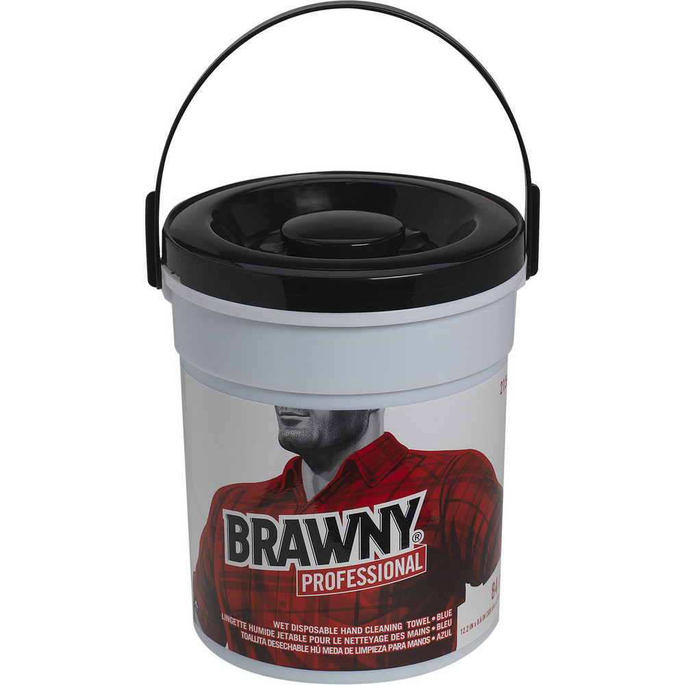 Brawny Professional Brawny Professional Disposable Wet Hand Cleaning Towels, Blue - 21501