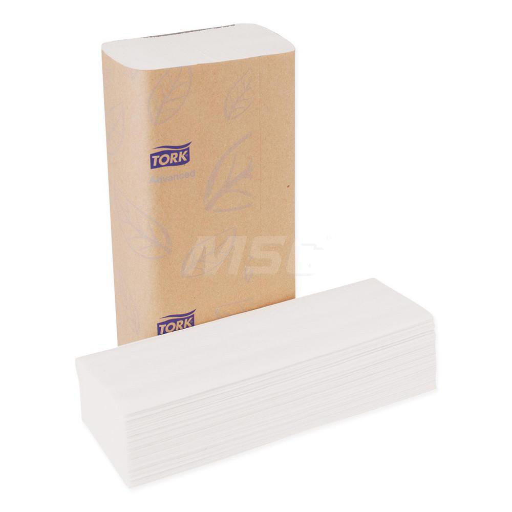 Tork Paper Towels: Multifold, Pack, 2 Ply, Recycled Fiber, White - TRK101293