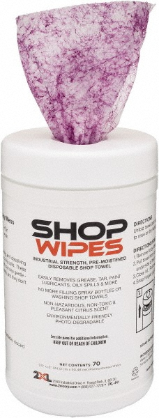 2XL 2XL  ESD/Antistatic Cleaning Wipes: Pre-Moistened, 70 Ct - 2XL-441