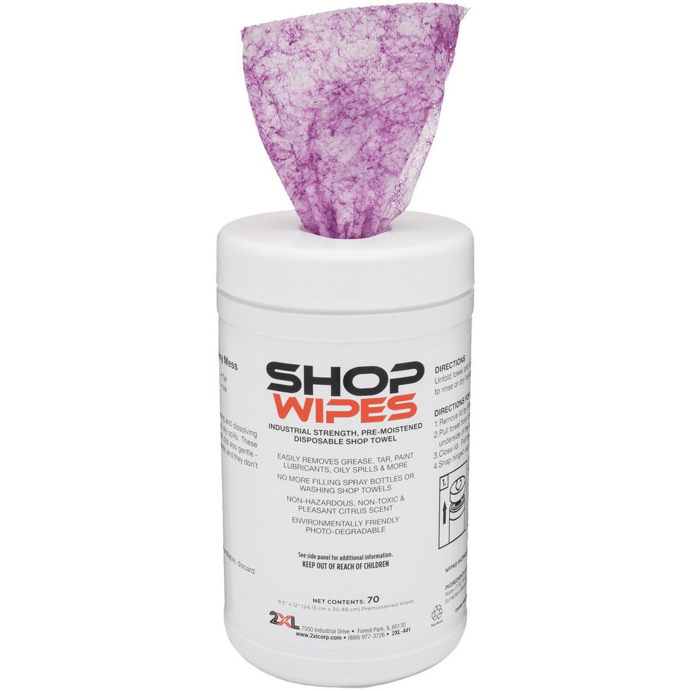 2XL 2XL  ESD/Antistatic Cleaning Wipes: Pre-Moistened, 70 Ct - 2XL-441