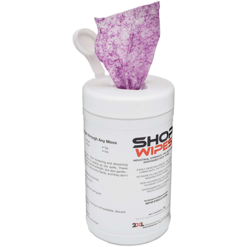 2XL 2XL  ESD/Antistatic Cleaning Wipes: Pre-Moistened, 70 Ct - 2XL-441