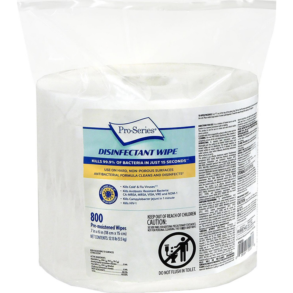 Pro-Series Wipers Pro-Series Wipers   Disinfecting Wipes: Pre-Moistened, 800 Ct - 30203