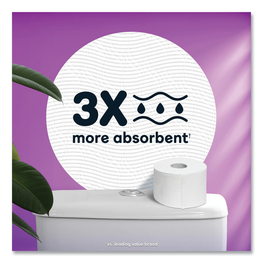 Cottonelle Ultra ComfortCare Toilet Paper, Soft Tissue, Mega Rolls, Septic Safe, 2-Ply, White, 284 Sheets/Roll, 6 Rolls/Pack, 6 Packs/Carton - KCM55707