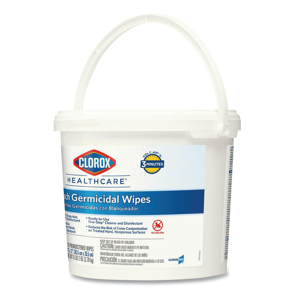 Clorox Healthcare Clorox Healthcare   Disinfecting Wipes: Pre-Moistened, 110 Ct - CLO30358CT
