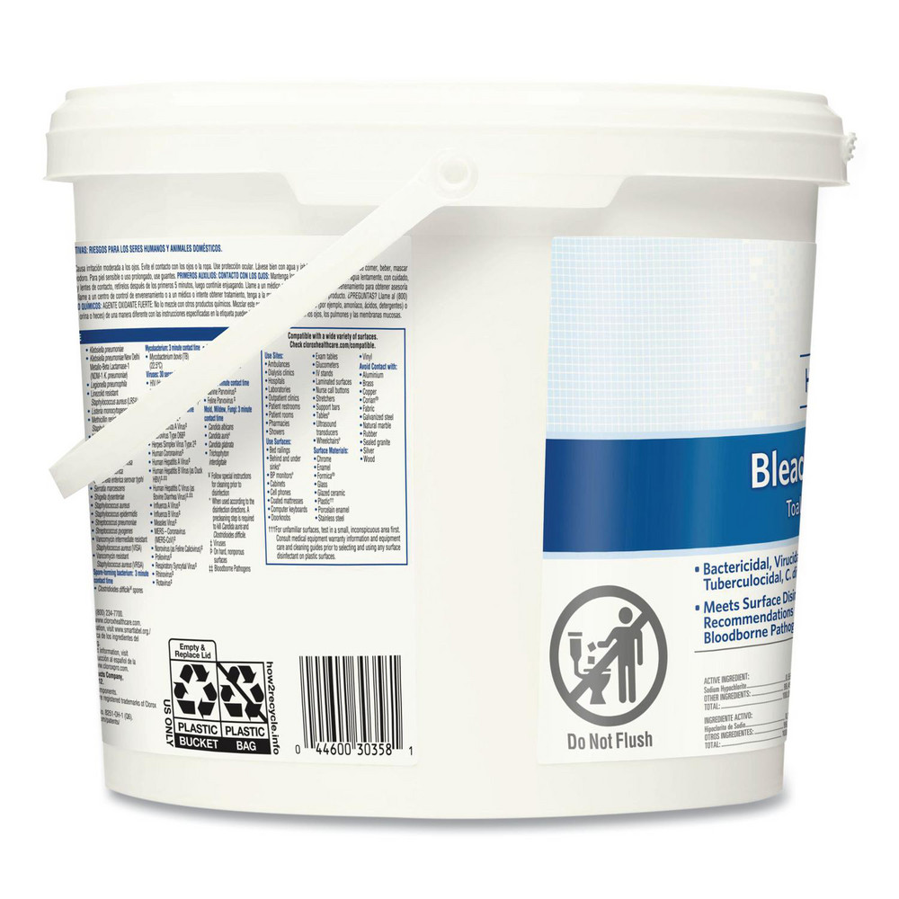 Clorox Healthcare Clorox Healthcare   Disinfecting Wipes: Pre-Moistened, 110 Ct - CLO30358CT