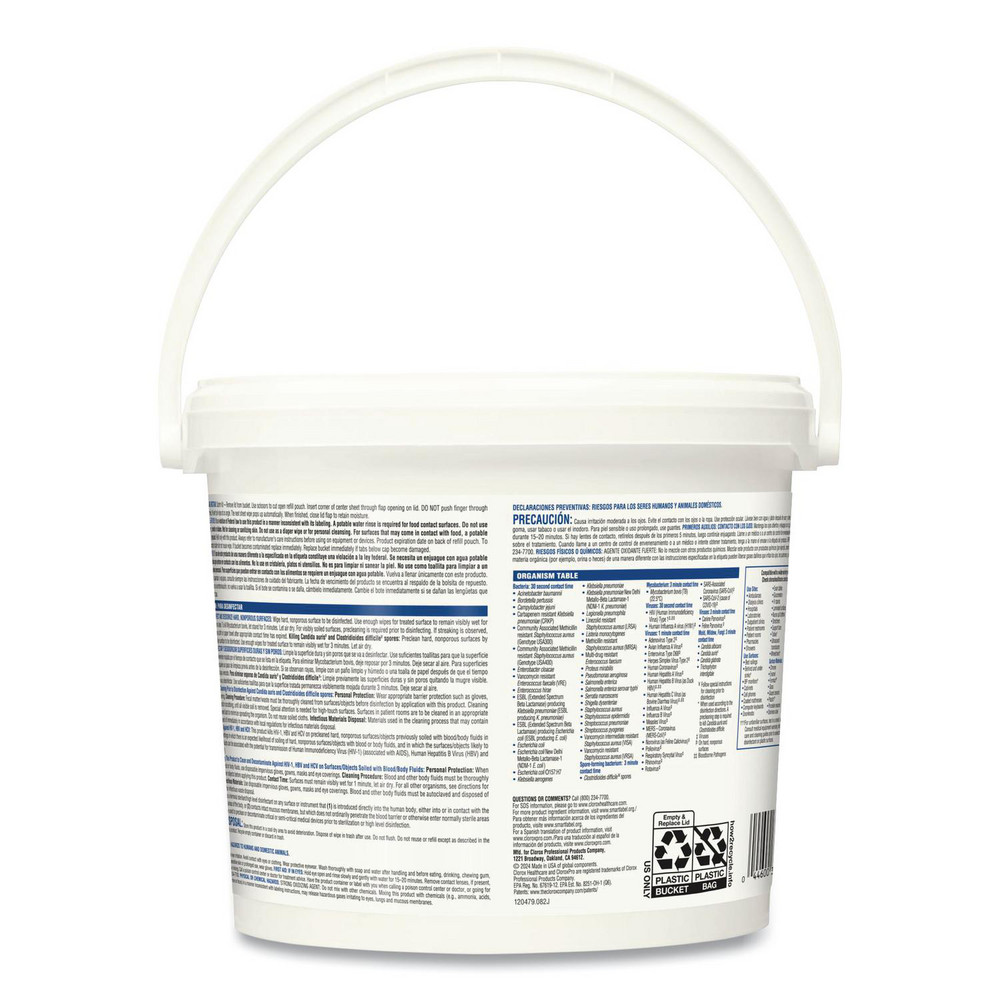 Clorox Healthcare Clorox Healthcare   Disinfecting Wipes: Pre-Moistened, 110 Ct - CLO30358CT