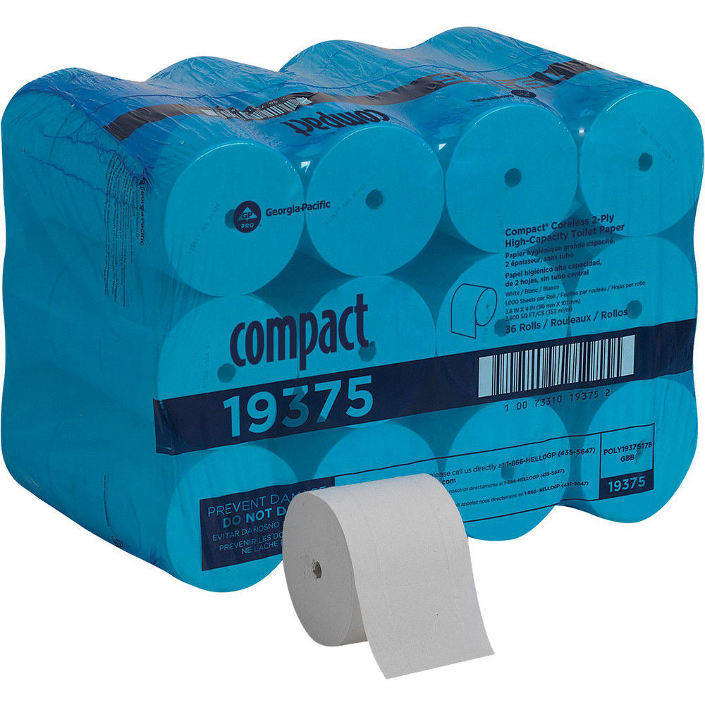 Georgia Pacific Compact Coreless 2-Ply Recycled Toilet Paper - 19375