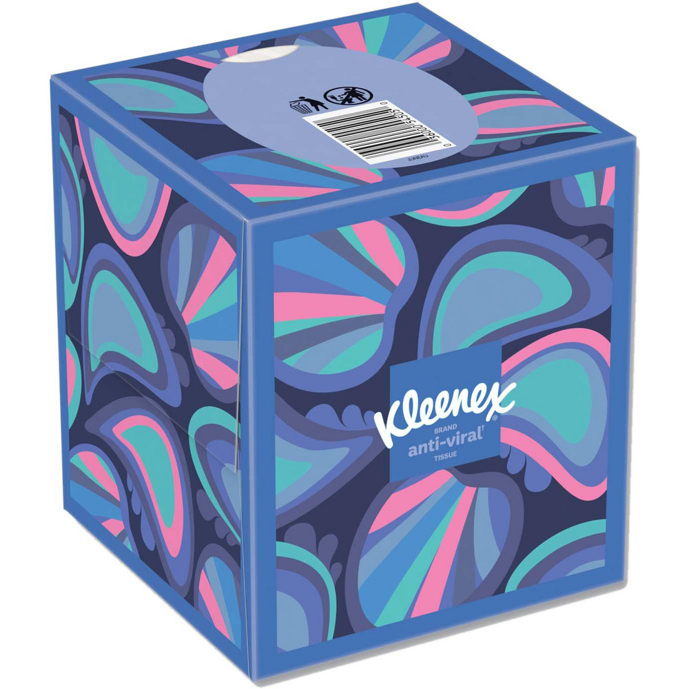 Kleenex Anti-Viral Facial Tissue, 3-Ply, White, 55 Sheets/Box, 27 Boxes/Carton - KCM54505