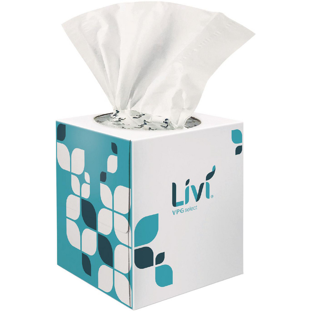 Livi Facial Tissue: Cube Box, No, 1920, White - SOL192101
