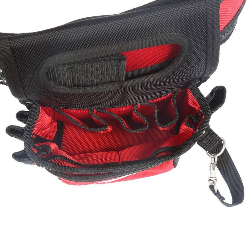 Milwaukee Adjustable Electricians Work Waist Tool Belt with 5-in-1 Folding Knife - 48-22-8110-48-22-1540