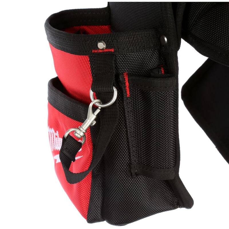 Milwaukee Adjustable Electricians Work Waist Tool Belt with 5-in-1 Folding Knife - 48-22-8110-48-22-1540