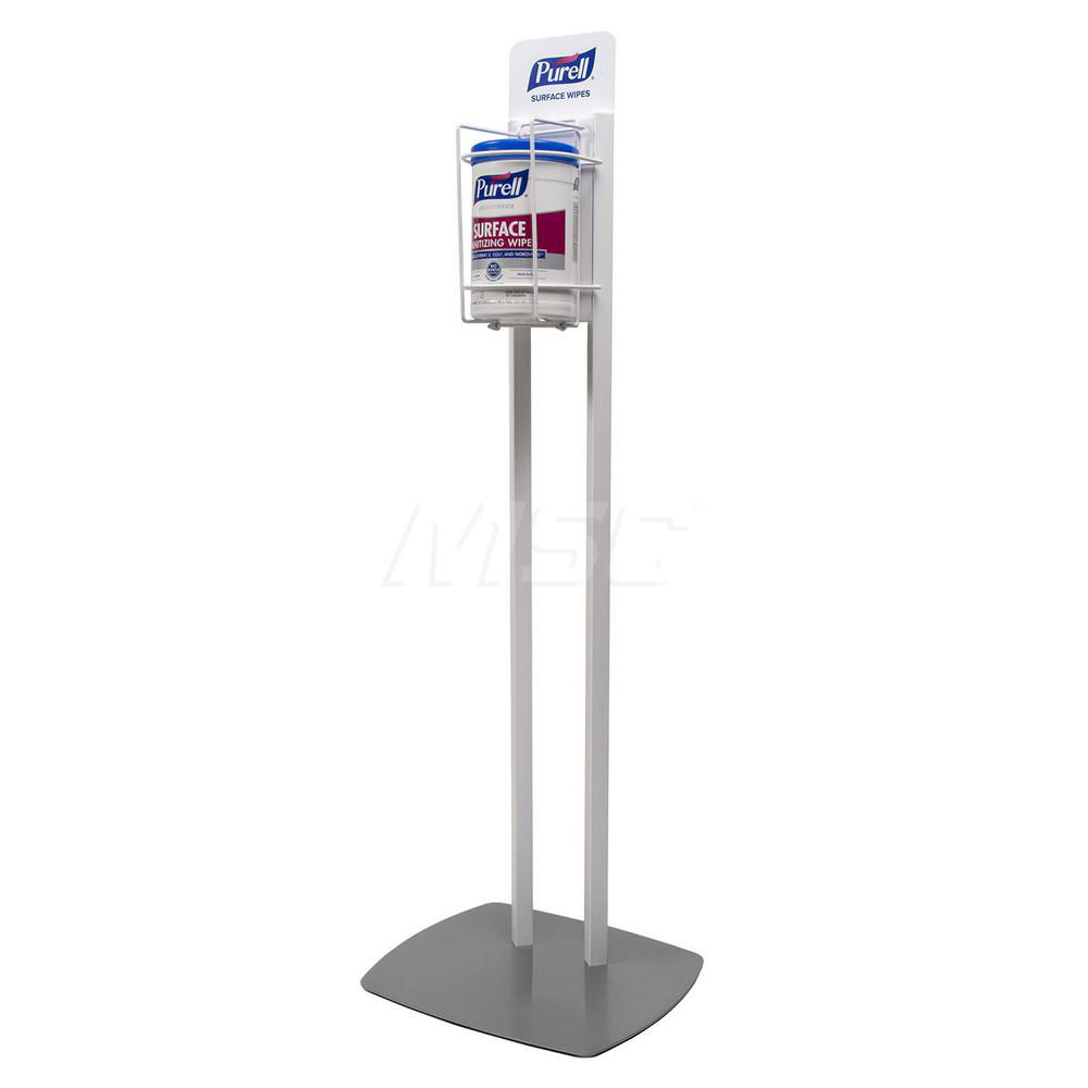 GoodEarth W/7GAL TRASH RECEP SS WIPE DISPENSER - 19220